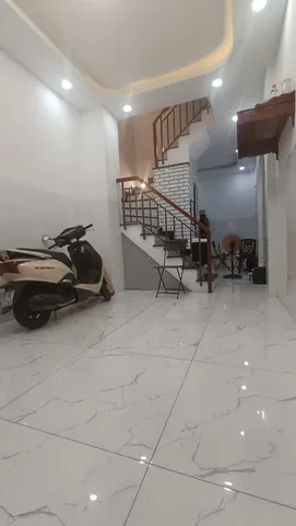 NHÀ 4 TẦNG ÂU DƯƠNG LÂN QUẬN 8, SHR CÔNG NHẬN ĐỦ, HẺM VIP XE HƠI ĐỖ CỬA, KDC HIỆN HỮU. CHỈ 6,7 TỶ ( TL )