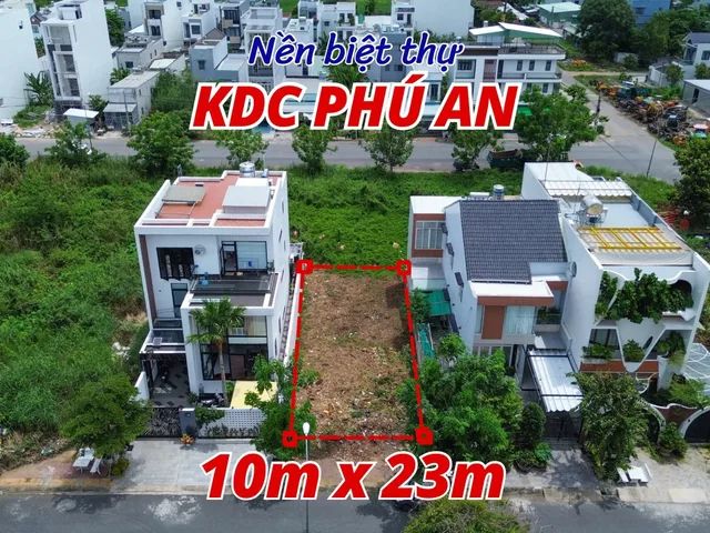 ❌️NỀN BIỆT THỰ 10M X 23M ĐƯỜNG B9 KDC PHÚ AN