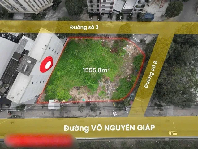 CHO THUÊ ĐẤT 3 MẶT TIỀN ĐƯỜNG VÕ NGUYÊN GIÁP