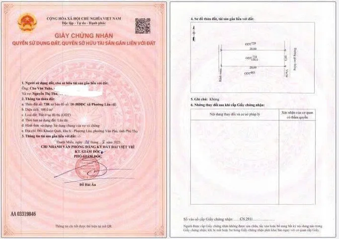 Chính chủ Bán đất Vân phú - Phú Thọ.
Full 100m thổ cư
Gần IC7