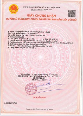 🔥 BÁN NHANH ĐẤT THỊ TRẤN PHƯỚC HẢI 🔥