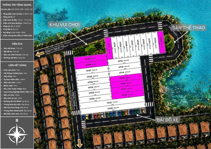 Đất nền thổ cư chính chủ tại Minh Tiến - Ngọc Lặc - Thanh Hóa