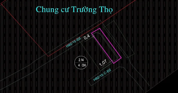 BÁN ĐẤT HẺM XE HƠI ĐƯỜNG SỐ 2, TRƯỜNG THỌ - 165m2 - GIÁ 7.6 TỶ TL