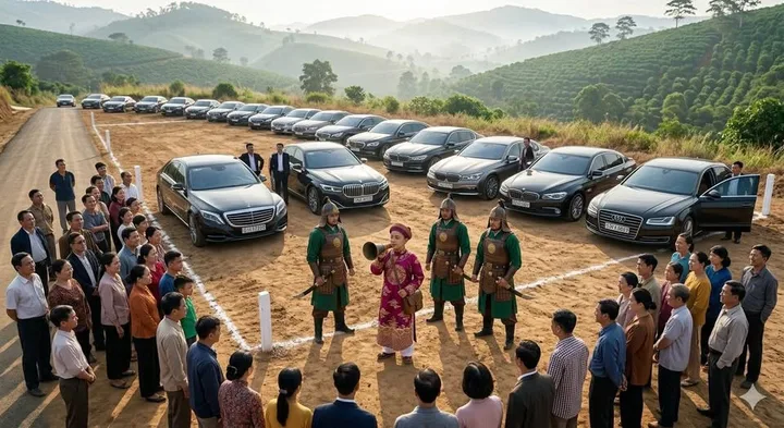 CHIẾU CHỈ TRIỀU ĐÌNH: RAO BÁN BẢO ĐỊA TÂN VĂN- LÂM HÀ - MẪU HẬU RA CHỈ