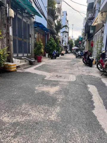 BÁN NHÀ GÒ XOÀI BÌNH HƯNG HÒA A 52M2 HẺM 6M XE HƠI 3 TẦNG BTCT 5.55 TỶ