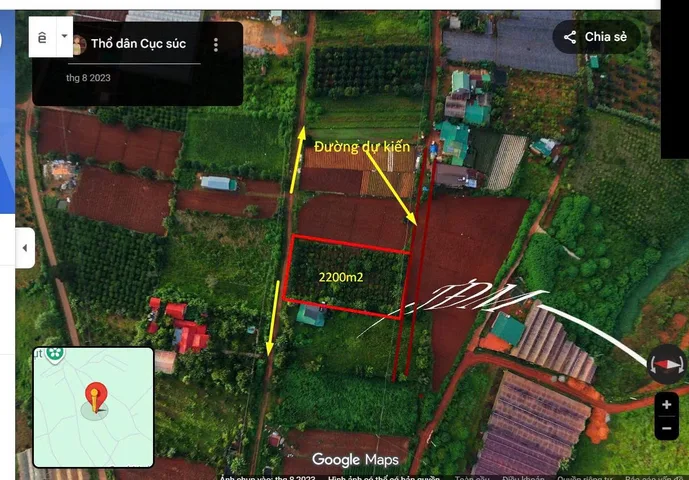 Bán lô đất nghỉ dưỡng Tà Nung 🔥7 tỷ 5 - 2200m- có 300m xây dựng - Cách trung tâm Đà Lạt 15km