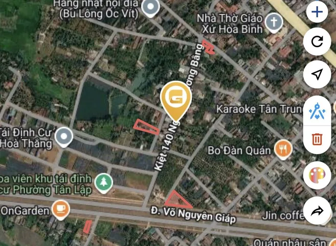 2 MT ĐẤT  - NGUYỄN LƯƠNG BẰNG- THÔNG VÕ NGUYÊN GIÁP