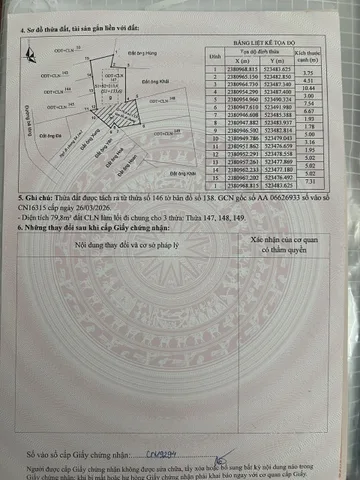 Thanh khoản nhanh lô đất khu 3 Hải hòa. S:133m