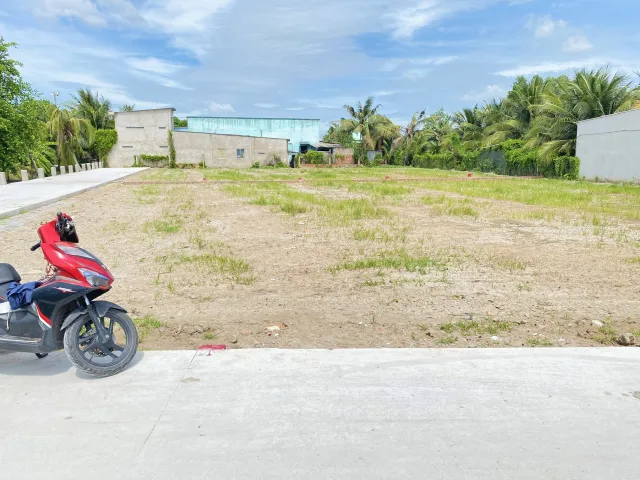 Bán đất 151,2m² thổ cư ngang 5m giá 1.29 tỷ tại xã Long Cang, Tây Ninh