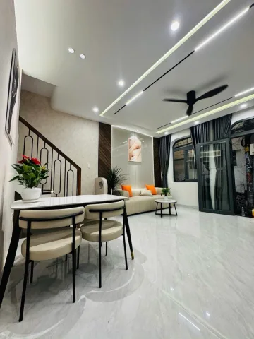 Nhà 2 tầng ngang 5m xây mới đẹp lung linh, Huỳnh Tấn Phát Q7, KDC hiện hữu, SHR hoàn công chỉ 4,58 tỷ (TL )
