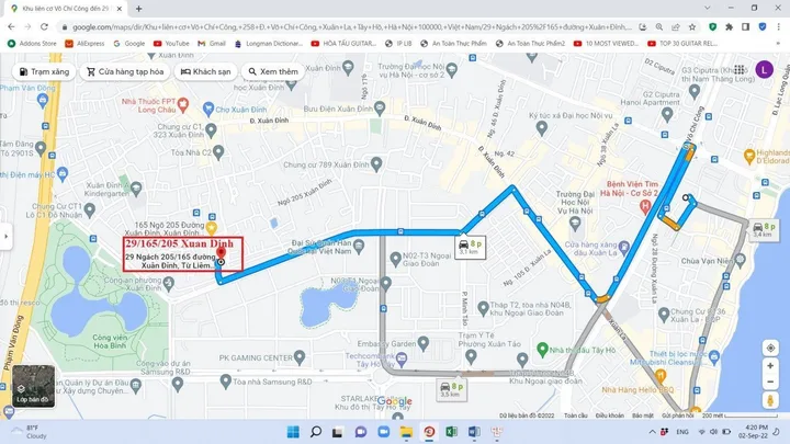 Phòng trọ Xuân Đỉnh tầng 4 chung thang bộ với chủ nhà, gần công viên Hòa Bình 5 triệu/50m2, điện-nước giá nhà nước (2.500-3.200đ/số, nước 50.000-70.000đ/người/ tháng), wifi miễn phí, không thêm chi phí khác.
