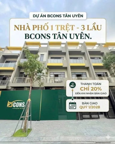 Chỉ từ 700 triệu trả trước, sở hữu ngay nhà phố 1 trệt 2 lầu có sân thượng tại TP.HCM.