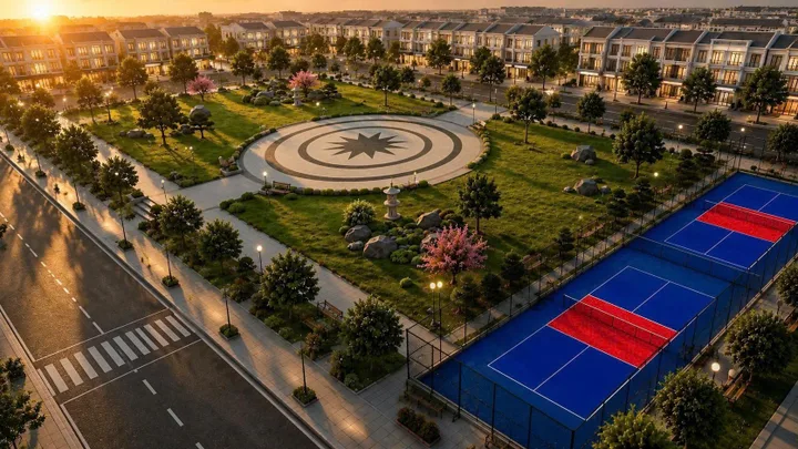 ĐẤT VIỆT GREEN PARK TĂNG TỐC VỀ ĐÍCH – HỆ TIỆN ÍCH HIỆN ĐẠI ĐANG DẦN THÀNH HÌNH