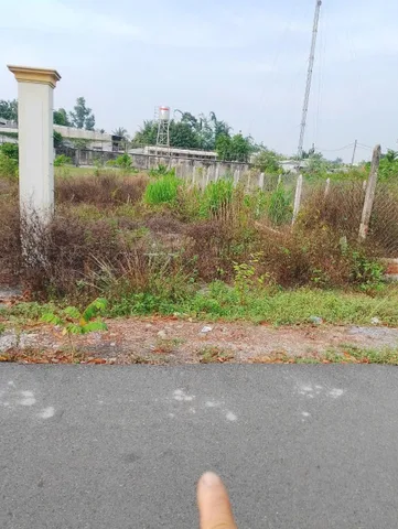 Đất thổ cư mặt tiền nhựa gần chợ Việt Kiều xã Tân Thông Hội Củ Chi TPHCM, DT: 5x27m.