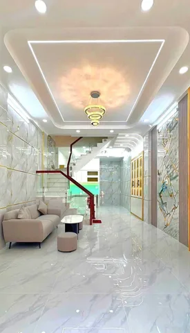 BÁN NHÀ ĐẸP SÁT LÊ VĂN QUỚI - NGÃ TƯ 4 XÃ - HẺM ÔTÔ - ( 4X12M )