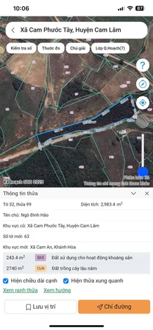 99.32 29832M2 giá chỉ 730 triệu nguyên lô
vị trí : THÔN VĂN THUỶ CAM PHƯỚC TÂY 
DIỆN TÍCH : 2983M2 giá chỉ 234 TRIỆU / SAO
giá tổng bán :730 TRIỆU NGUYÊN LÔ
LIÊN HỆ : MINH HIẾU 0389623794 BĐS