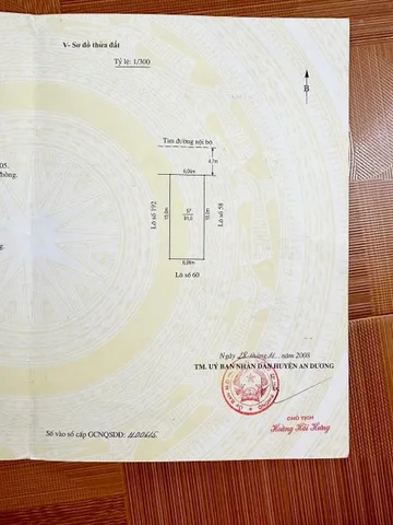 ❌❌❌ LÔ ĐẤT 91M² CHUNG CƯ TỔ 6 THỊ TRẤN AN DƯƠNG – ĐƯỜNG NHỰA 9M VỈA HÈ 2 BÊN – CHỈ 2,6 TỶ ❌❌❌