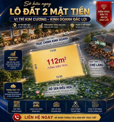 ⚠️⚠️𝐇𝐚̀𝐧𝐠 𝐭𝐫𝐮̣𝐜 𝐜𝐡𝐢́𝐧𝐡 𝐤𝐢𝐧𝐡 𝐝𝐨𝐚𝐧𝐡 𝐯𝐢𝐞𝐰 𝐡𝐨̂̀ 𝐬𝐞𝐧 𝐜𝐮̛̣𝐜 𝐡𝐢𝐞̂́𝐦 𝐥𝐚̂̀𝐧 đ𝐚̂̀𝐮 𝐱𝐮𝐚̂́𝐭 𝐡𝐢𝐞̣̂𝐧 𝐭𝐫𝐞̂𝐧 𝐭𝐡𝐢̣ 𝐭𝐫𝐮̛𝐨̛̀𝐧𝐠 𝐕𝐚̆𝐧 𝐆𝐢𝐚𝐧𝐠

🔖Vị trí: Phú Trạch - Mễ Sở - Văn Giang - Hưng Yên.
🔹Diện tích: 112m2 (đất ở 100%). Mặt tiền chính rộng đẹp có thể phân lô.
🔹Trục ch