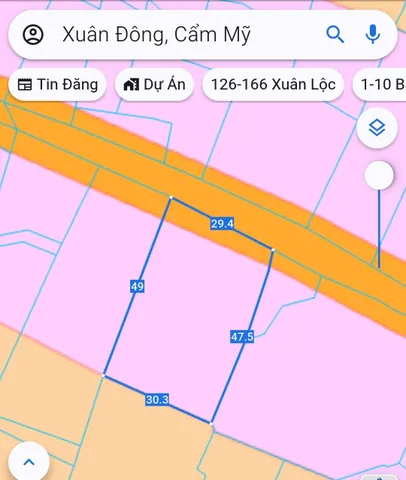 Cần tiền thiện chí bán lô đất sào 1465m2 tại xã Xuân Đông, Cẩm Mỹ