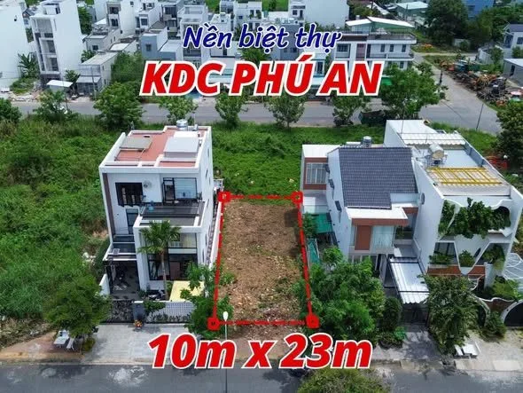 💥 NỀN BIỆT THỰ 230M2 VỊ TRÍ SÁNG ĐẸP GI.Á TỐT HIẾM CÓ - MẶT TIỀN ĐƯỜNG B9 KDC PHÚ AN - P. HƯNG PHÚ - TPCT (5,8 TỶ)