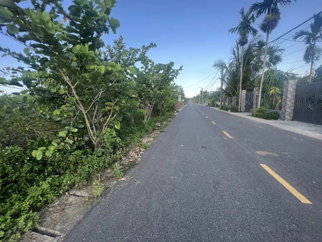 Bán đất full đất ở 278 m2, ngang 13,6 m, mặt tiền đường nhựa thông thẳng đường vành đai. Khu vực cao ráo không bao giờ ngập lụt, xung quanh thoáng, rộng, thích hợp làm biệt thự hoặc kho . 
Chỉ bán trực tiếp với người mua thiện chí ( giá bán ghi đủ trong