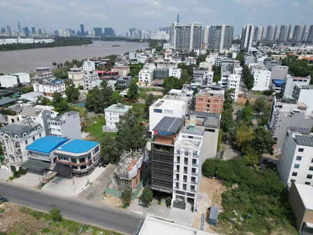 BDS HVL BUILDING ĐẶNG NHƯ MAI, THẠNH MỸ LỢI – HẦM 7 TẦNG – HĐ THUÊ 130 TRIỆU
