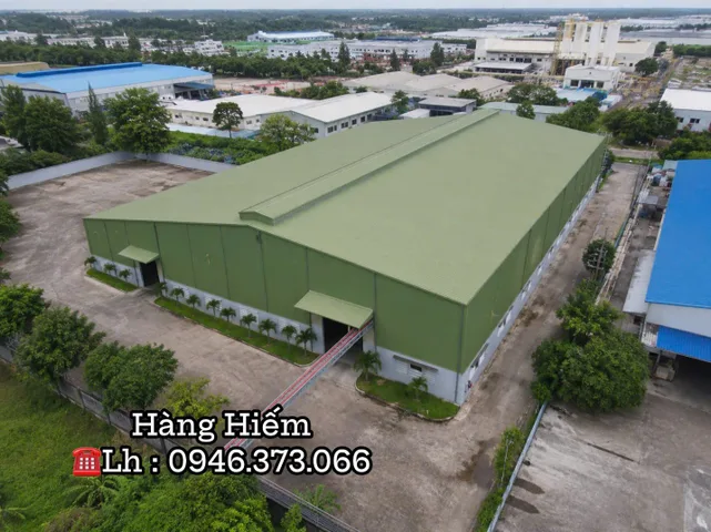 CHO THUÊ KHO XƯỞNG 4.600m² KCN BÌNH MINH - PCCC TỰ ĐỘNG ĐÃ NGHIỆM THU - ĐIỆN 400kVA