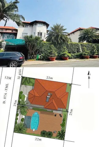 BDS HVL Bán Biệt thự Khu Villas Mùa Xuân (thuộc dự án Thủ Thiêm Villa), Thạnh Mỹ Lợi Quận 2.