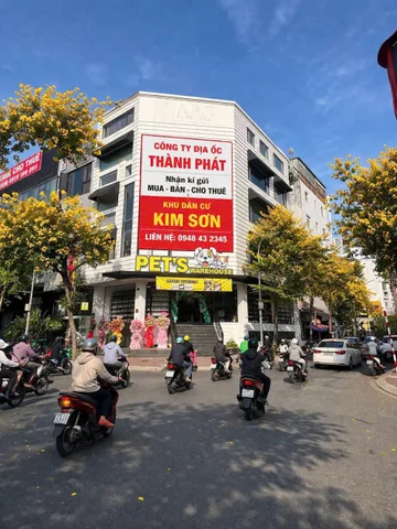 Lô đất 2 mặt tiền đường thông khu Kim Sơn , DT 5x20 (87,5m2) giá 24 tỷ