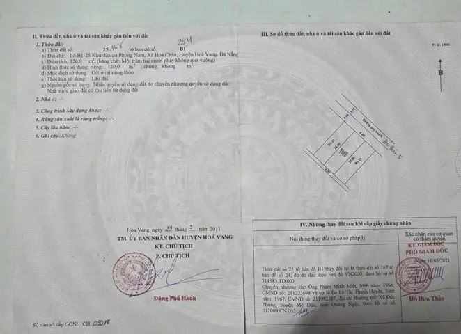 Bán đất Hòa Châu 📌📌📌LÀM VIỆC TRỰC TIẾP GIÁ TỐT !!!