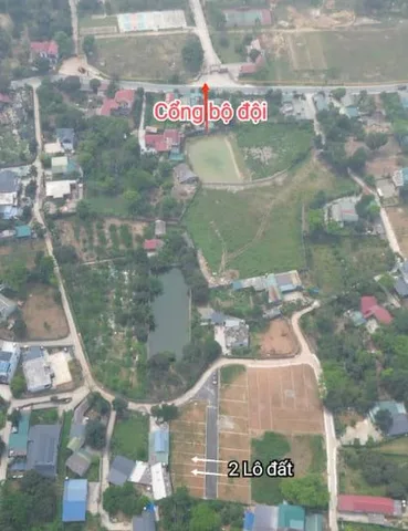 2 lô đất 71m 73m - khu dân cư - gần KCN Nhuận trạch - đối diện trung đoàn bộ đội