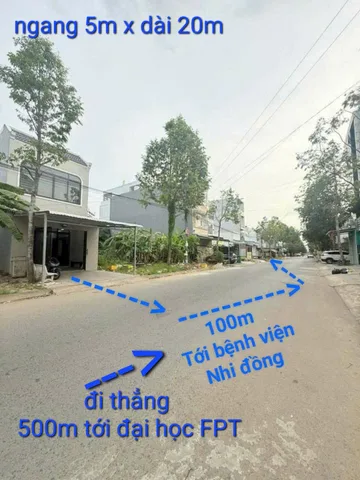 Bán nhà đường xuân hồng khu đối diện bv nhi đồng