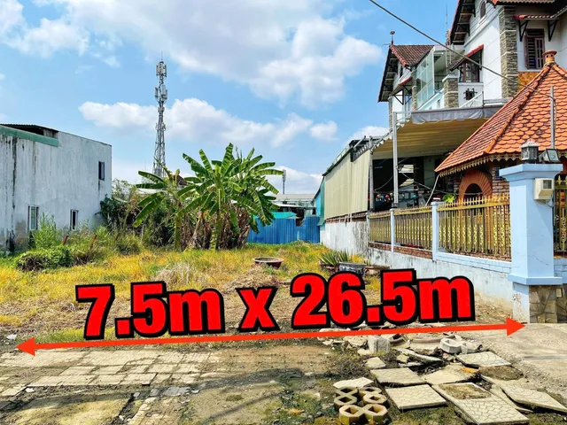 Bán Đất 198.1m2 có sẵn 198.1 m2 thổ cư giá 6.5 tỷ tại Đường Nguyễn Bình Xã Nhơn Đức Huyện Nhà Bè TP. Hồ Chí Minh