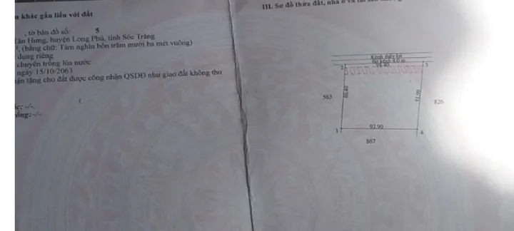 ( CG ) BÁN ĐẤT MẶT TIỀN LỘ NHỰA ÔTÔ 8T - DIỆN TÍCH 2100m2 GIÁ ĐẦU TƯ