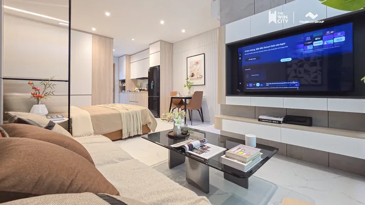 Căn hộ Destino Centro 1 phòng ngủ - 1wc diện tích 37m2