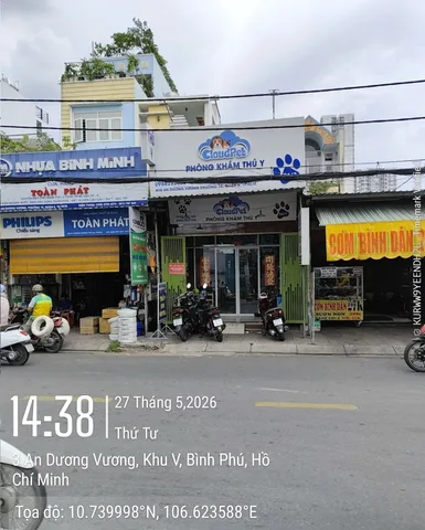 139tr trên m2 - mặt tiền 410 An Dương Vương P10, Q6 - 127m², hoa hồng 3