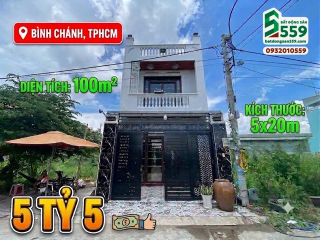 Chính chủ cần bán nhà tại xã Tân Nhựt, huyện Bình Chánh, Thành Phố Hồ Chí Minh