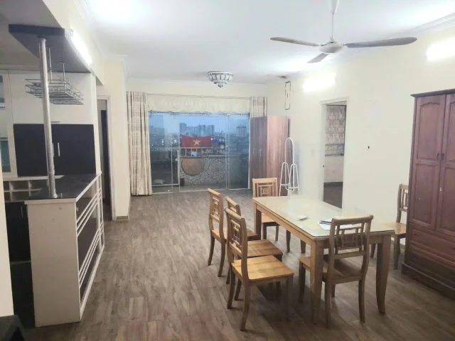 Cho Thuê Chung Cư Định Công 130M² 3 Ngủ - Full Nội Thất - Giá Thuê 13,5tr