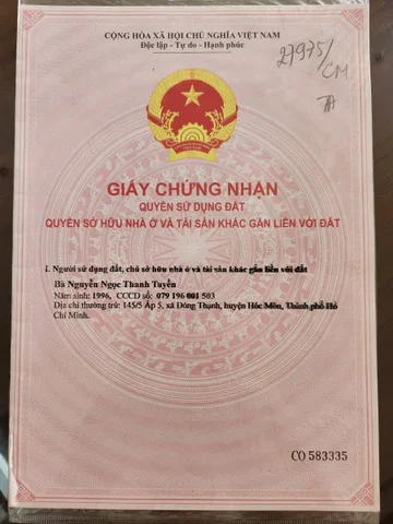 Nhà Q12 cần bán, đường TA35, phường Thới An