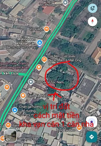 1164m đất 30tỷ5 phường Linh Chiểu - hẻm đường Kha Vạn Cân  . Sổ riêng không quy hoạch
