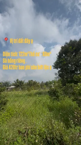 ĐẤT THỔ CƯ GIÁ TỐT XUÂN QUẾ – SÔNG NHẠN, TP. ĐỒNG NAI 🔥