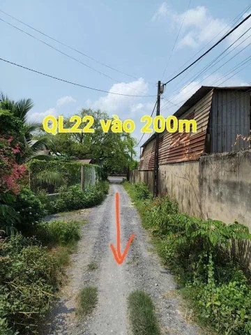 Chỉ 1 Tỷ Có Ngay Lô Góc 2 Mặt Tiền Phước Thạnh Củ Chi - Thổ Cư 120m² Sổ Riêng