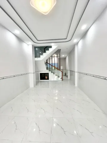 BÁN NHÀ KHU TÊN LỬA BÌNH TÂN KẾ CÔNG VIÊN PHÚ LÂM QUẬN 6 56M2 5.5 TỶ 3 TẦNG BTCT HẺM XE HƠI