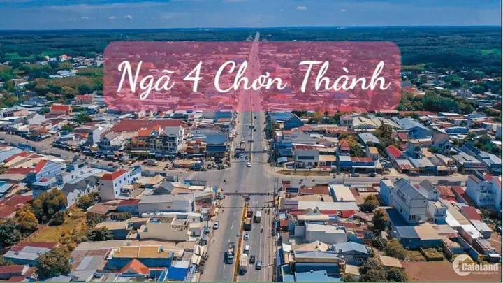 Lô đất diện tích 300m² mặt tiền đường kinh doanh tại Minh Long Chơn Thành cách Vincom 1km. Chỉ với 6xxtr là đã sở hữu.