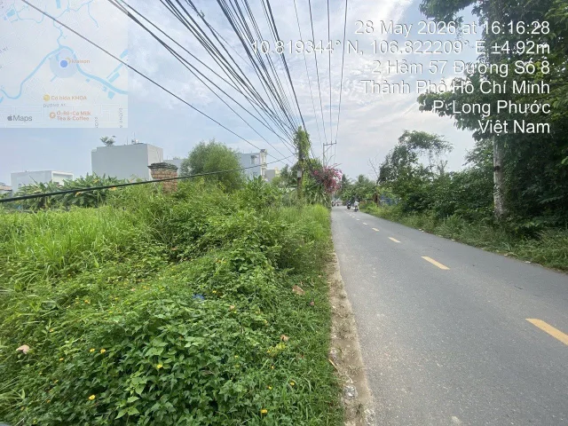 Bán Đất 2215m2 có sẵn 1789 m2 thổ cư giá 87 tỷ tại Đường Số 8 Phường Trường Thạnh Quận 9 TP. Hồ Chí Minh