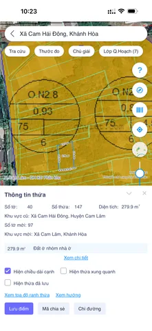 Đất Gần Đầm Thuỷ Triều - Cam Lâm