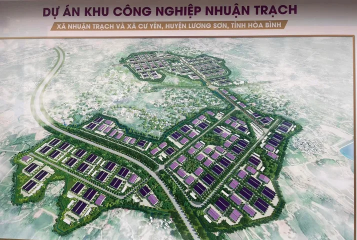 Bán 3 lô bám mặt đường 32m khu công nghiệp Phú Sơn nhuận Trạch