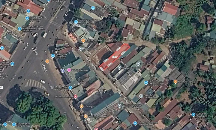 Bán Nhà riêng Lê thị Riêng 171m2 có sẵn 60 m2 thổ cư giá 5 tỷ tại Phường Ea Tam Thành phố Buôn Ma Thuột Đắk Lắk