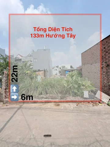 Bán đất sổ riêng thổ cư phường Tân Phong Biên Hòa, diện tích 6m*22m, đường xe hơi lưu thôn