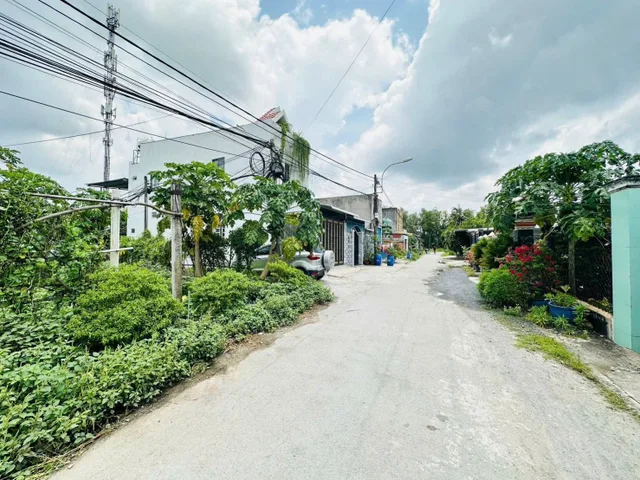 Đất thổ cư mặt tiền nhựa sát đường Bến Than xã Hoà Phú Củ Chi TPHCM, DT: 5x25m.